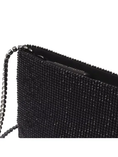 Benedetta Bruzziches Clutch Beaded Rectangular Detachable Strap