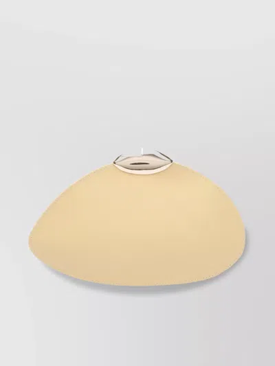 Benedetta Bruzziches Shoulder Bag With Unique Shape And Detachable Strap