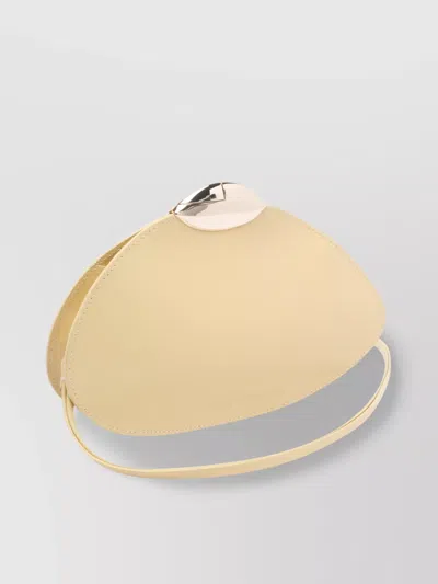 Benedetta Bruzziches Shoulder Bag With Unique Shape And Detachable Strap