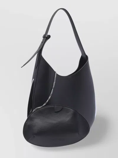 Benedetta Bruzziches Shopper With Adjustable Handle And Curved Shape
