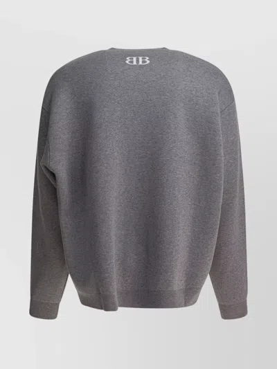 Balenciaga Crewneck Sweater 818422t3368 1380 In Gray