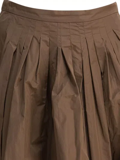's Max Mara High-waisted Pleated Midi Length Skirts