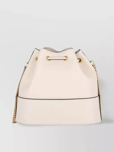 Valentino Bucket Bag With Chain Strap And Gold-tone Hardware