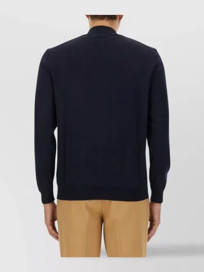 Hugo Boss Cardigan "balonso" In Blue