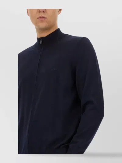 Hugo Boss Cardigan "balonso" In Blue