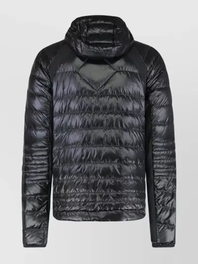 Canada Goose Hybridge Full Zip Down Jacket In Black