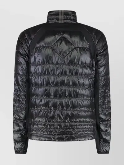 Canada Goose Hybrid Full Zip Down Jacket In Black