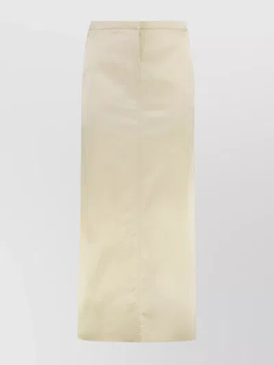 Totême Knee-length Skirt With Slit And High Waist