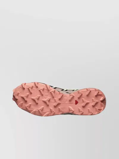Salomon Low Top Sneakers With Contrasting Textured Sole In Multi