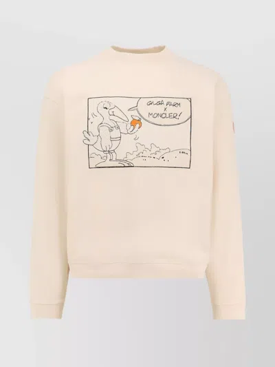 Moncler Genius Moncler X Gilga Farm By Donald Glover Cotton Sweatshirt In Multi