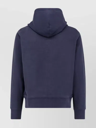 Moncler Genius Blue Moncler X Gilga Farm Zip-up Hoodie In Blue