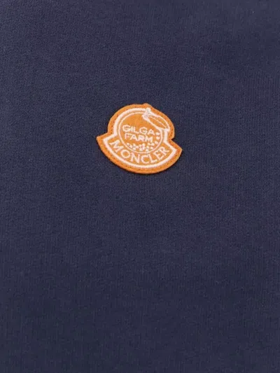 Moncler Genius Blue Moncler X Gilga Farm Zip-up Hoodie In Blue