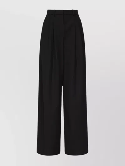 Magda Butrym Wide Leg Wool Trousers