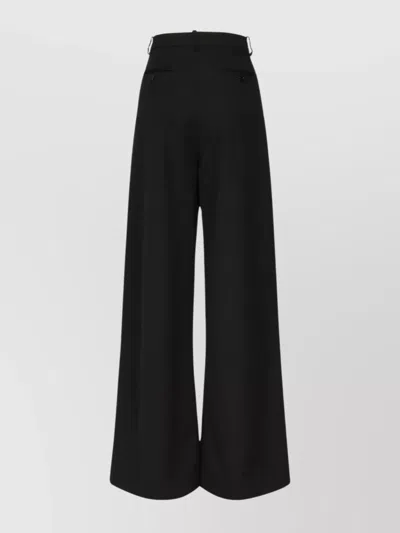Magda Butrym Wide Leg Wool Trousers