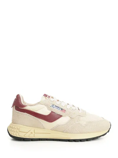 Autry Reelwind Low Sneakers Rose In Neutral