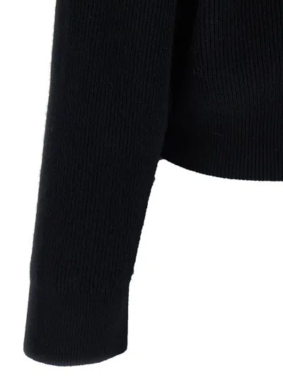 Brunello Cucinelli Ribbed Turtleneck Sweater Sweaters And Cardigans Black In Black