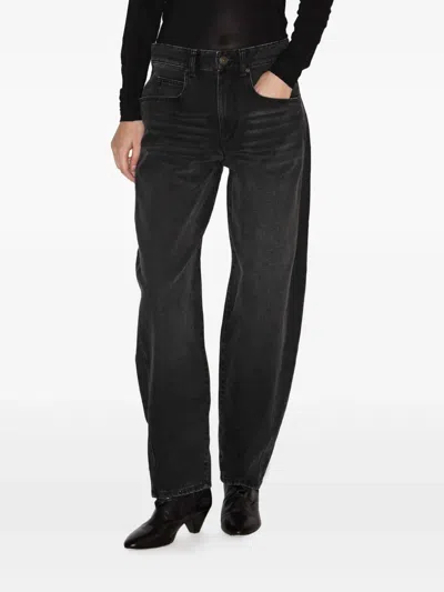 Isabel Marant Oriane Jeans In Black