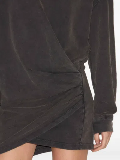 Isabel Marant Étoile Pipper Mini Dress In Brown