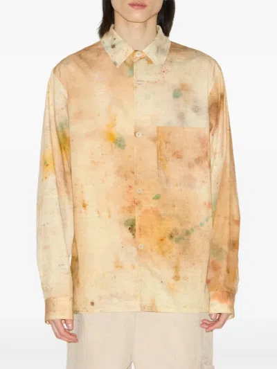 Isabel Marant Yacine Shirt In Orange