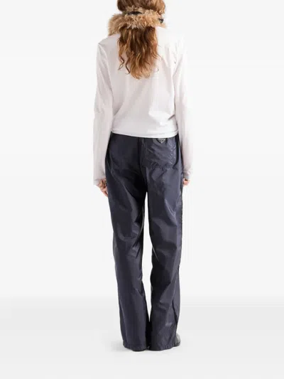 Prada Long-sleeved Jersey T-shirt