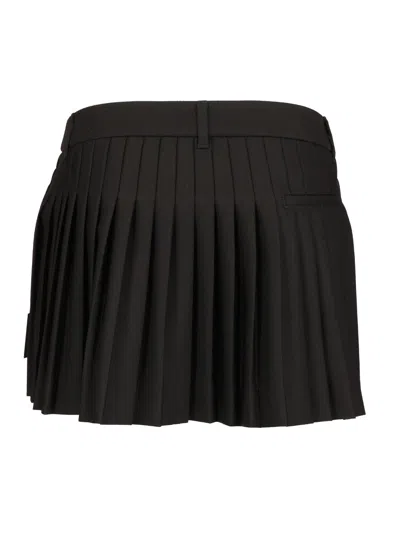 Off-white Savana Mini Skirt In Black