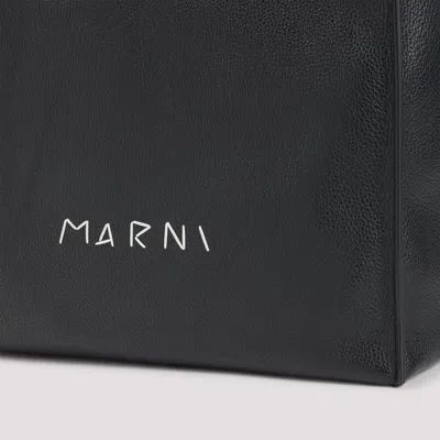 Marni Museo Soft New Large Shoulder Bag In Black