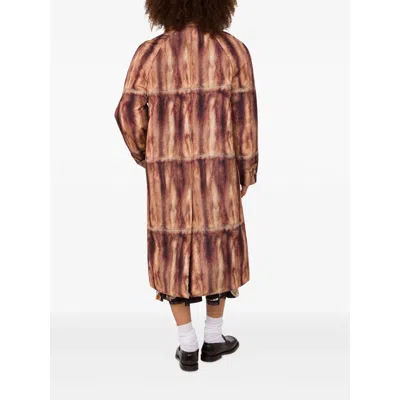 Moschino Abstract Printed Coat