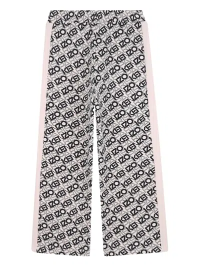 Kenzo All-over Logo Tracksuit In Multi