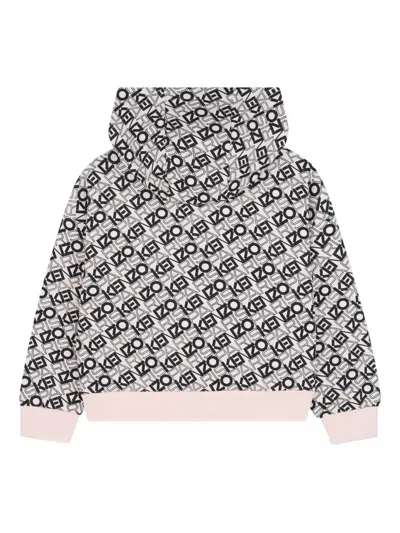 Kenzo All-over Logo Tracksuit In Multi