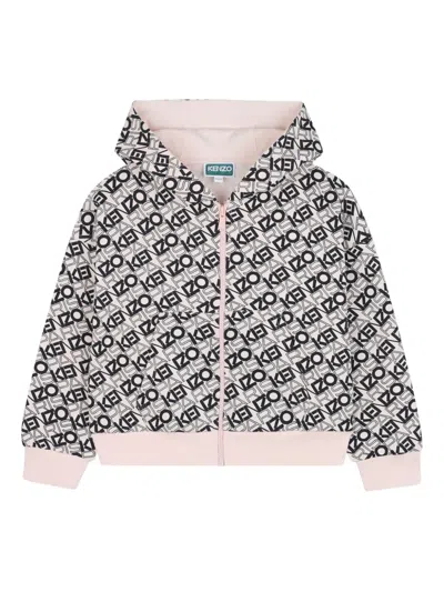 Kenzo All-over Logo Tracksuit In Multi