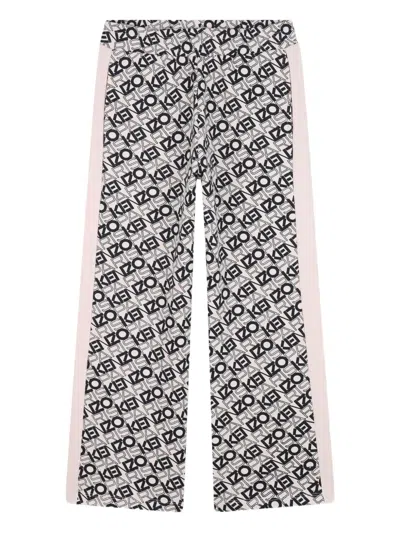 Kenzo All-over Logo Tracksuit In Multi