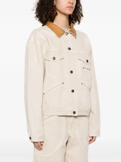 Isabel Marant Petunia Jacket In White