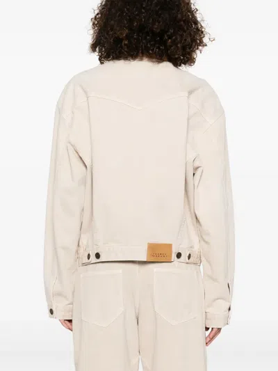 Isabel Marant Petunia Jacket In White