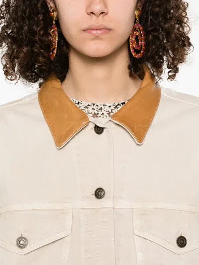 Isabel Marant Petunia Jacket In White