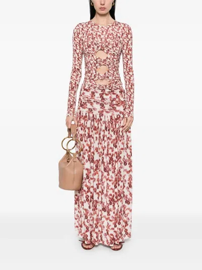 Isabel Marant Gwendy Maxi Skirt In Multi