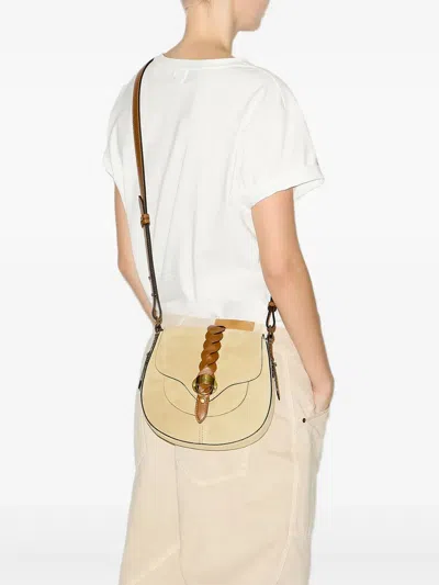 Isabel Marant Small Altay Braided-strap Saddle Bag
