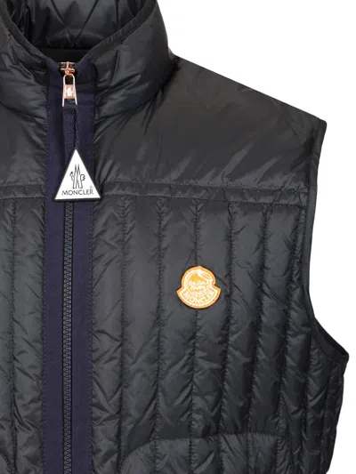 Moncler Genius X Gilga Farm By Donald Glover Tangerine Down Vest In Blue