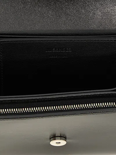 Jil Sander Tassel Leather Crossbody Bag