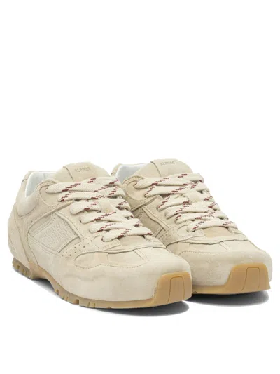 Alohas Suede Lace-up Sneakers In Neutral