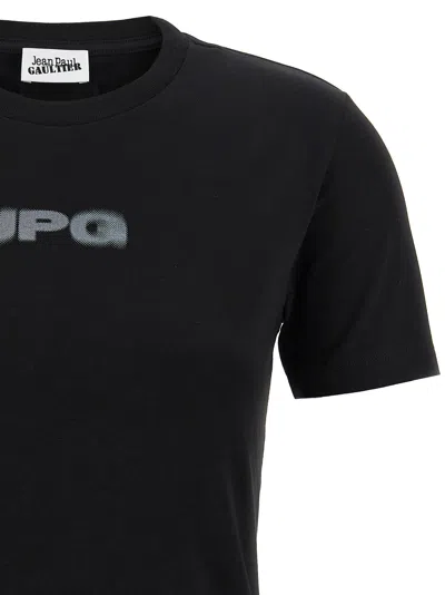 Jean Paul Gaultier The Black Jpg Baby Tee T-shirt Black