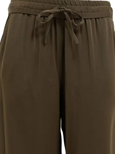 Isabel Marant Women Mud Viscose Blend Kendra Pant In Green