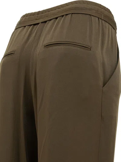 Isabel Marant Women Mud Viscose Blend Kendra Pant In Green