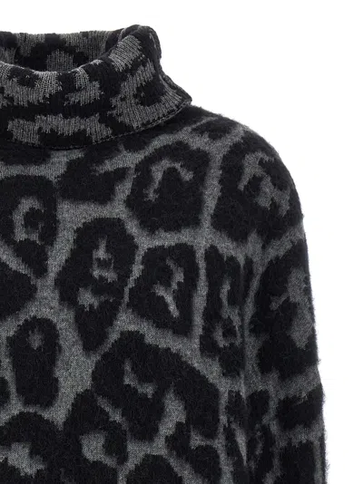 Stella Mccartney Turtle-neck Sweater Sweaters And Cardigans Gray