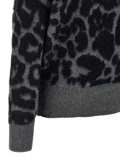 Stella Mccartney Turtle-neck Sweater Sweaters And Cardigans Gray