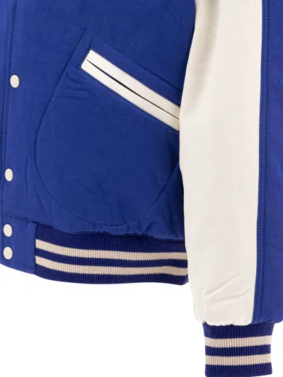 Human Made Vintage Style Bomber Jacket In Blue