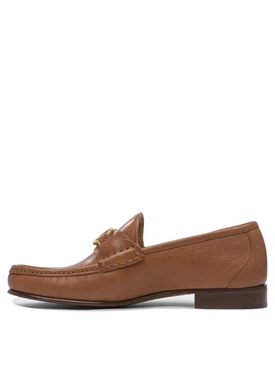 Valentino Garavani Vlogo Signature Loafer In Brown