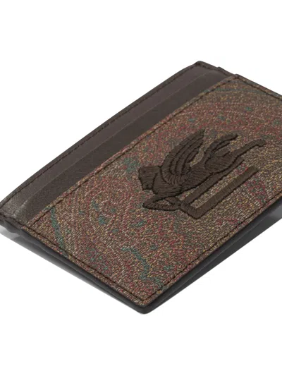 Etro Wallets & Card Holders Bordeaux