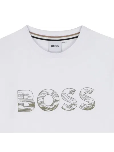Bosswear Logo-embellished T-shirt In White