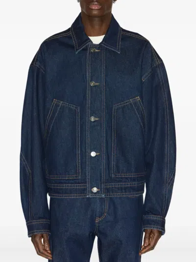 Isabel Marant Jorest Jacket In Blue