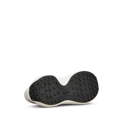 Tod's Sneakers In Leather And Fabric
